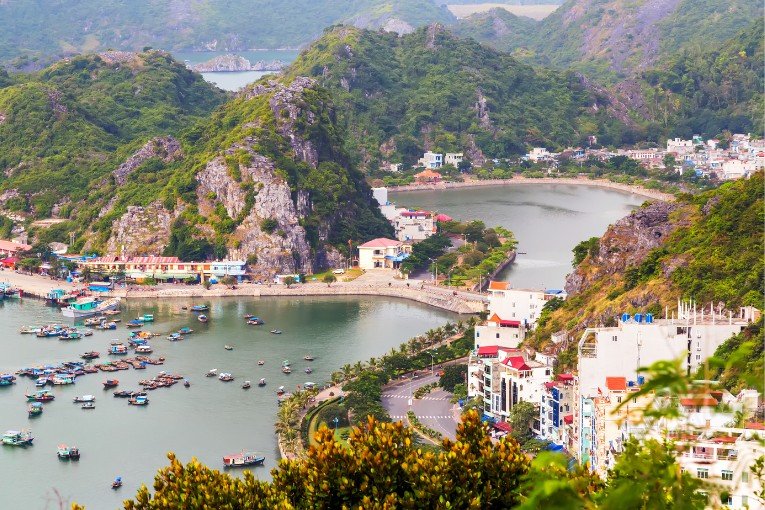 Dinh Vu Port (Gateway to Cat Ba Island)