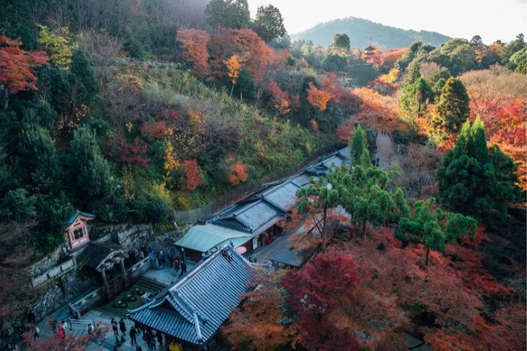 Kiyomizu-dera's Otowa Waterfall