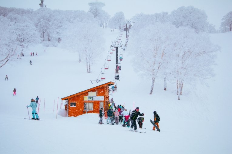 Skiing and Snowboarding in Hokkaido or Nagano