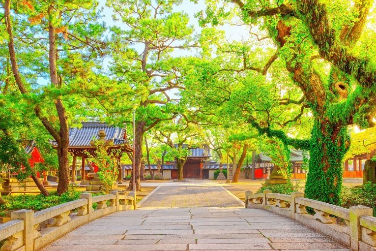 Sumiyoshi Taisha Shrine