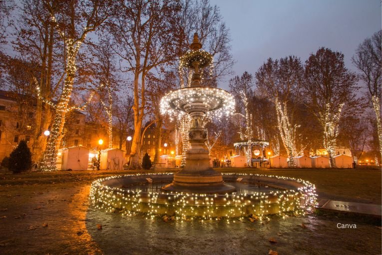 Christmas Market in Zagreb, Croatia